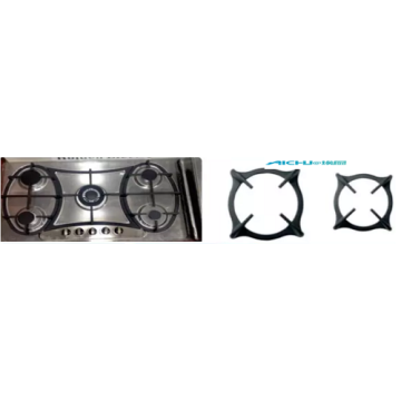 3 Burners Stainless Steel Built in Gas Cooker